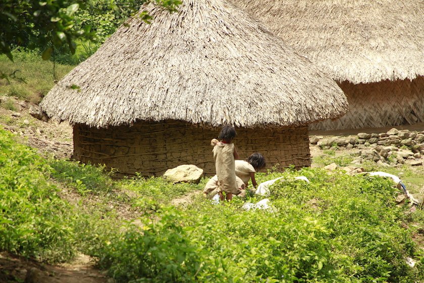Indigenou Kogui cabin